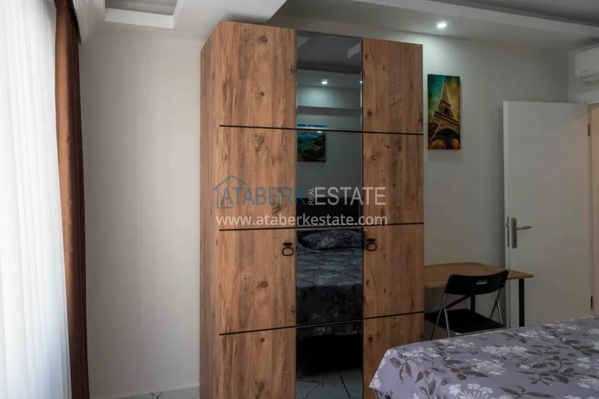 Kupuj Wynajem w najlepszej części Alanyi - apartament z dwiema sypialniami nad morzem w centrum miasta nr 18 12