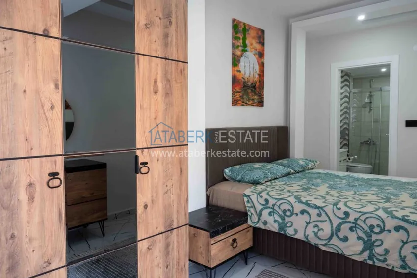Kupuj Wynajem w najlepszej części Alanyi - apartament z dwiema sypialniami nad morzem w centrum miasta nr 18 18