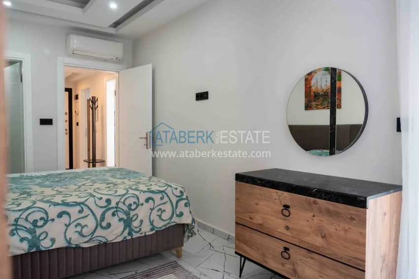 Kupuj Wynajem w najlepszej części Alanyi - apartament z dwiema sypialniami nad morzem w centrum miasta nr 18 19