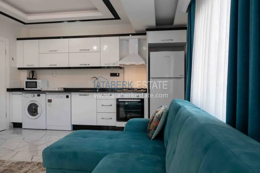 Kupuj Wynajem w najlepszej części Alanyi - apartament z dwiema sypialniami nad morzem w centrum miasta nr 18 23