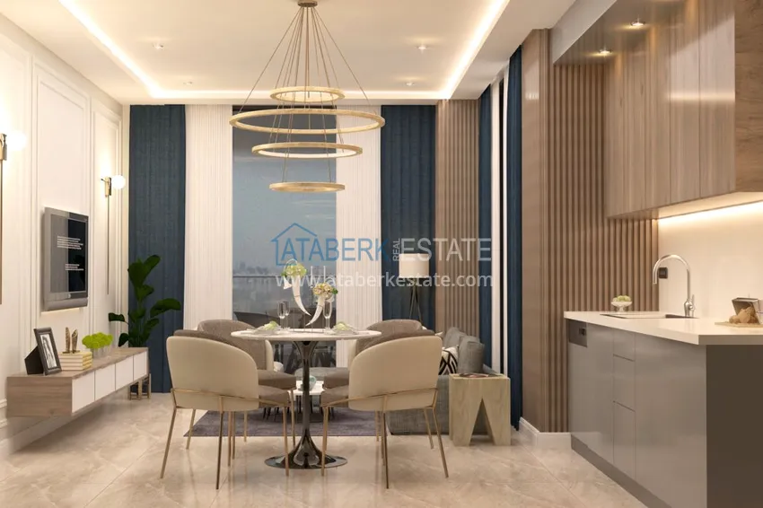 Kupuj Nowy projekt kompleksu mieszkalnego w Oba - Alanya 1