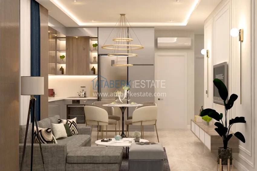 Kupuj Nowy projekt kompleksu mieszkalnego w Oba - Alanya 2