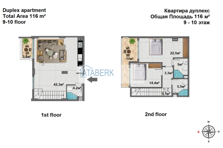 Kupuj taniej Apartamenty w przystępnych cenach od dewelopera w Mahmutlar 22 