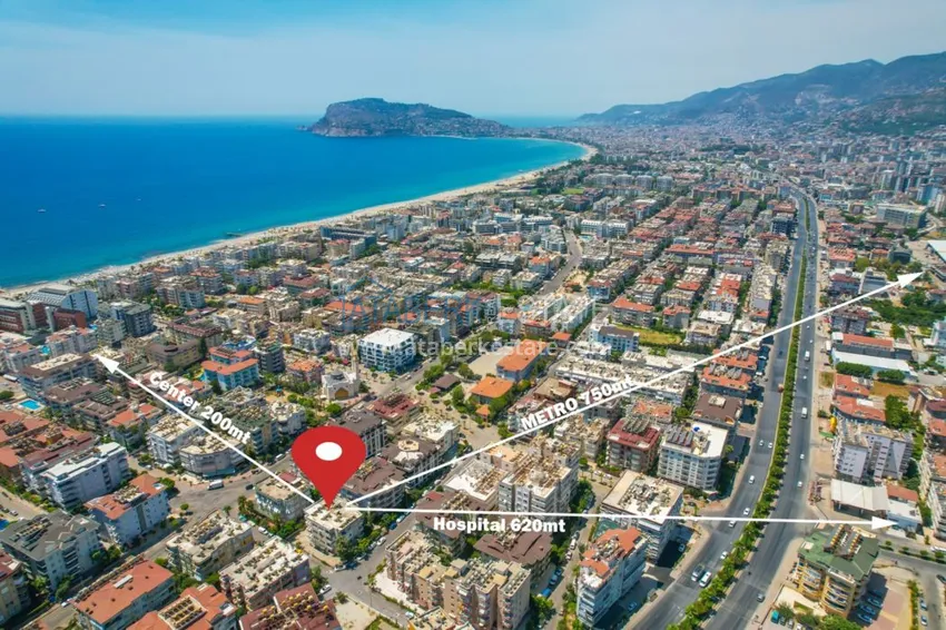 Apartamenty od dewelopera w Alanya, dzielnica Oba 1 