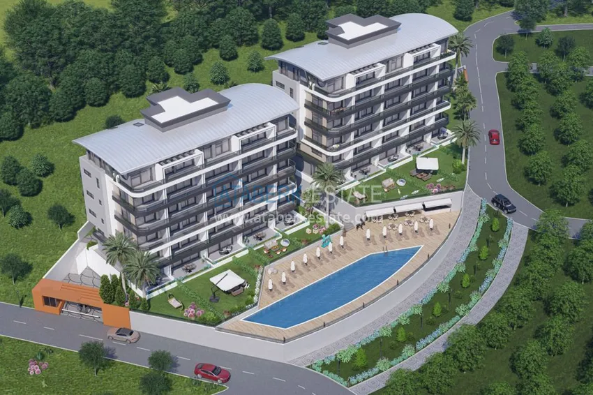 Nowy, atrakcyjny inwestycyjnie projekt zespołu mieszkaniowego w rejonie Kargicak 4 