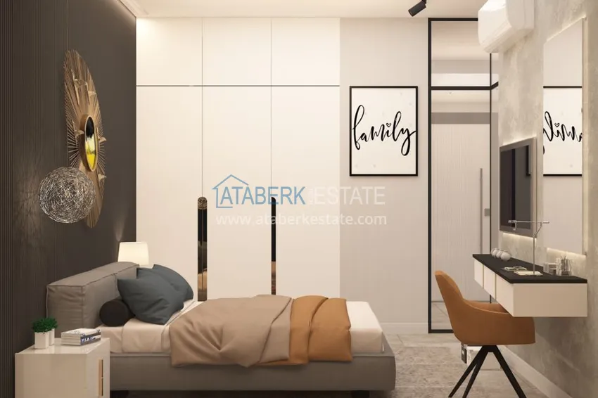Kupuj  Nowy atrakcyjny inwestycyjnie projekt w centrum Alanyi - Plaża Kleopatra  5 