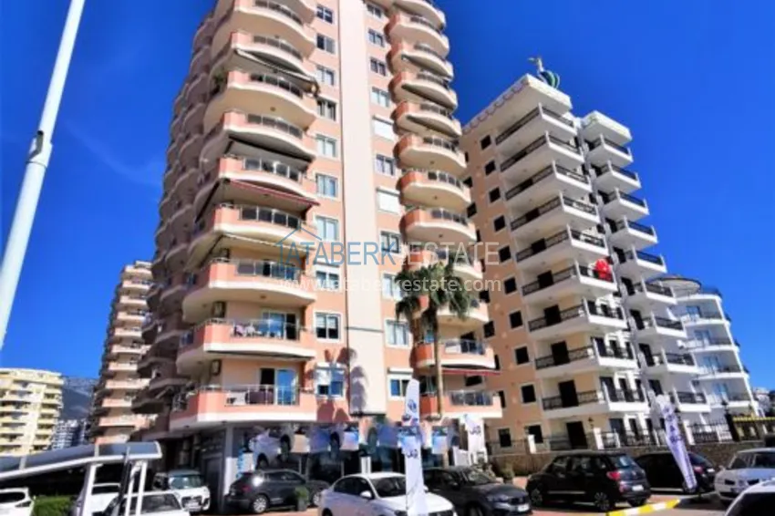 Apartament w Mahmutlarze - 2 sypialnie, nowoczesne wnętrze, duże balkony, bezpośredni widok na morze 13