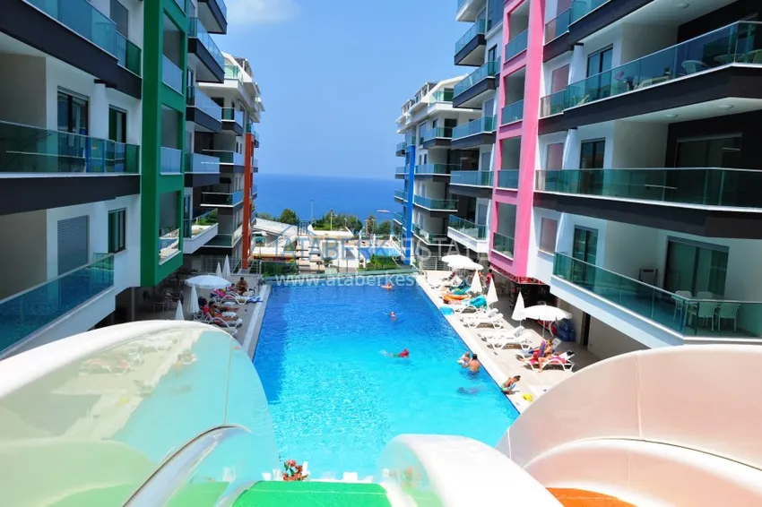 Apartament w Kargicaku w kompleksie z bogatą infrastrukturą i prywatną plażą 4 