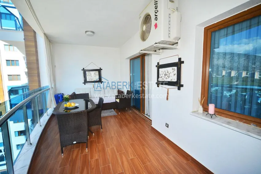 Kupuj Umeblowane apartamenty w dzielnicy Mahmutlar w luksusowym kompleksie mieszkalnym 9