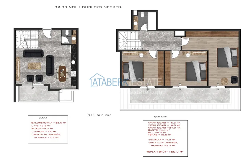 Kupuj taniej 🔥Nasz projekt. Projekt inwestycyjny kompleksu mieszkaniowego w Oba - Alanya 8 