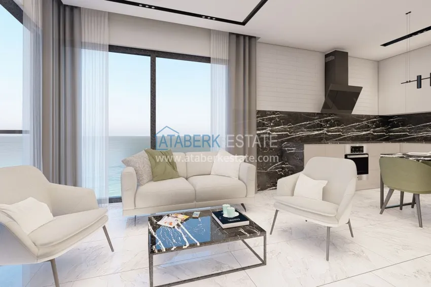 Kupuj  Apartamenty od dewelopera w Mahmutlar przy plaży 2 