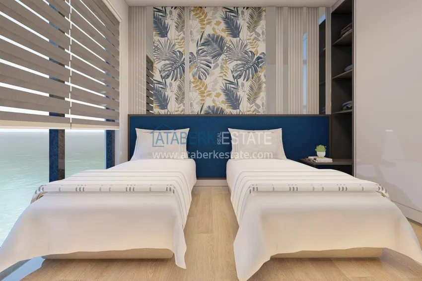 Kupuj  Apartamenty od dewelopera w Mahmutlar przy plaży 5 