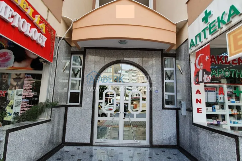 Apartament w Mahmutlarze z widokiem na morze w przytulnym kompleksie 9 