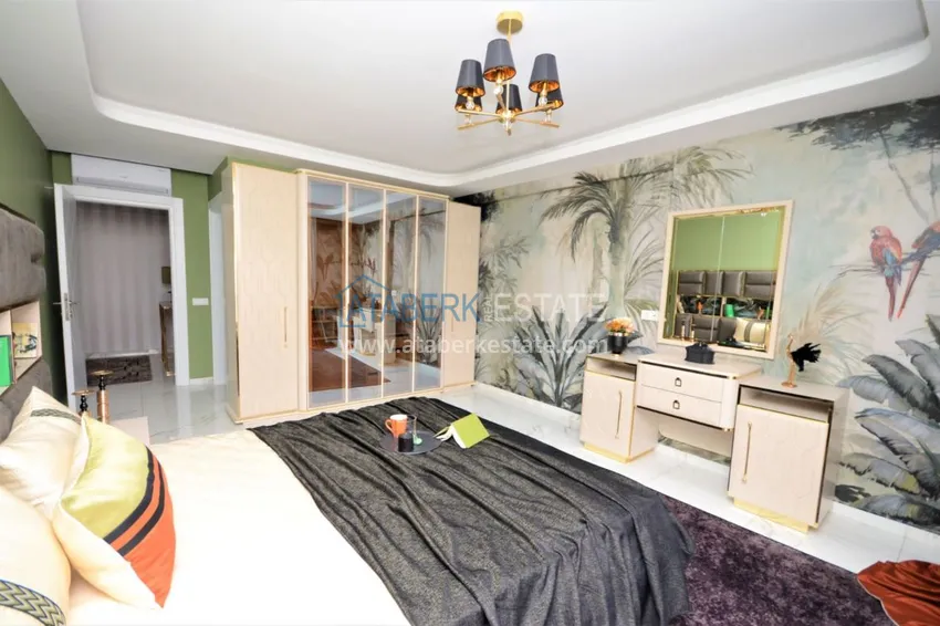 Kupuj Penthouse w Mahmutlarze od właściciela z meblami i widokiem na góry 10