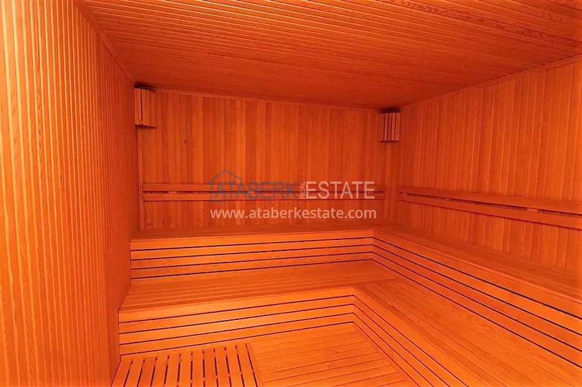 Penthouse w rejonie Oba we wspaniałym kompleksie mieszkaniowym z bogatą infrastrukturą. 13 