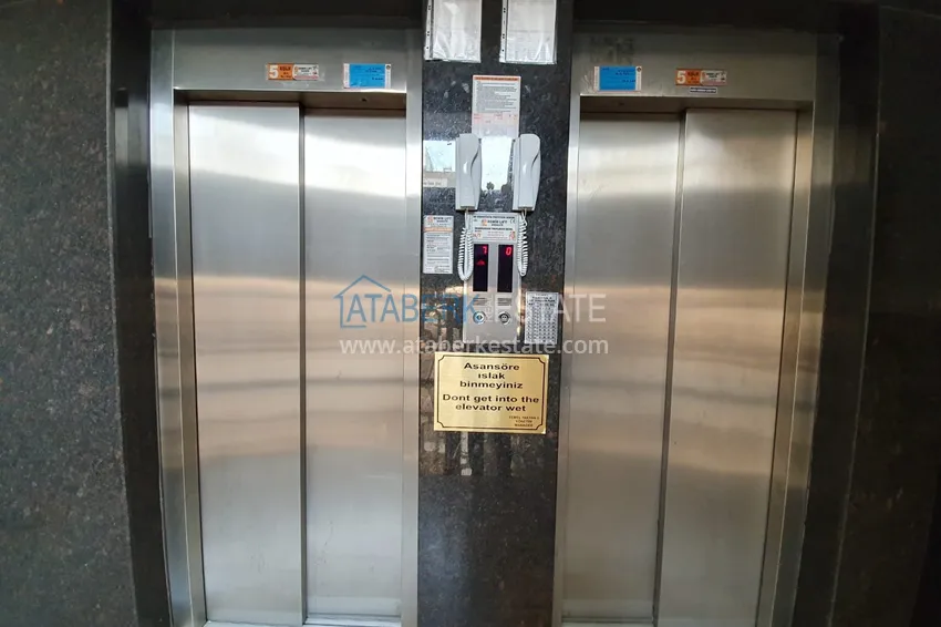 Apartament w Mahmutlarze z widokiem na morze w przytulnym kompleksie 12 