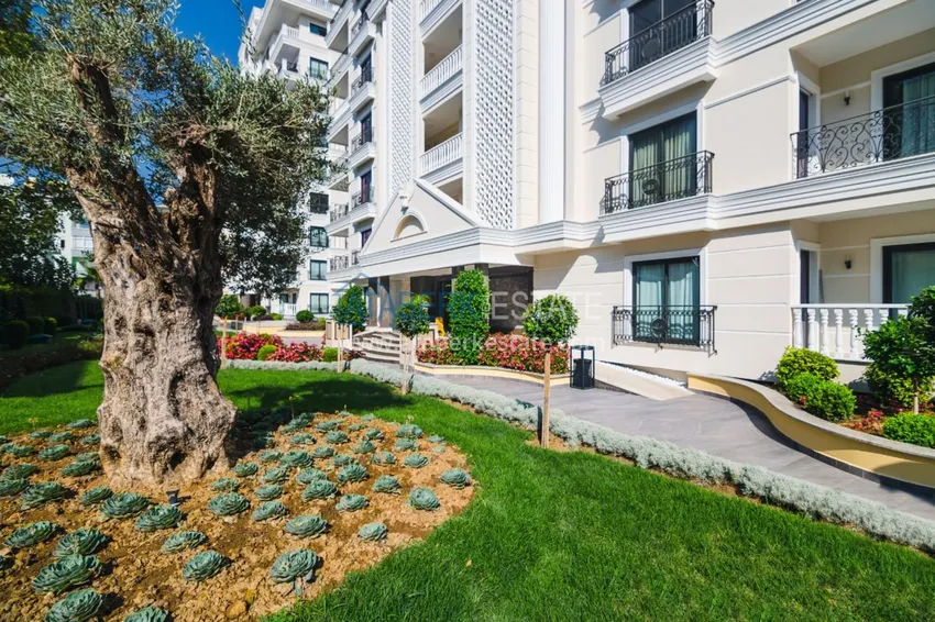Umeblowany apartament w Oba z widokiem na morze i góry. Nieruchomość na zezwolenie na pobyt 14 