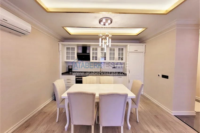 Kupuj  Umeblowany apartament w Oba z widokiem na morze i góry. Nieruchomość na zezwolenie na pobyt 4 