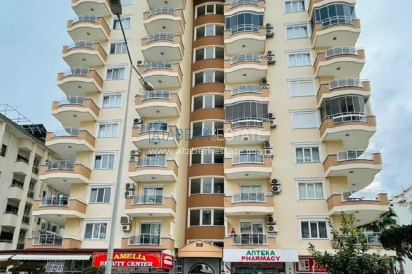 Apartament w Mahmutlarze z widokiem na morze w przytulnym kompleksie 2 