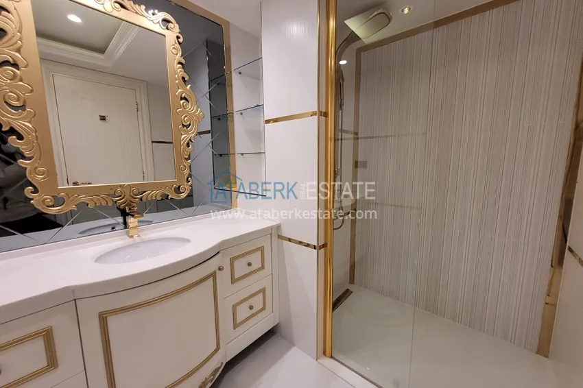 Kupuj  Umeblowany apartament w Oba z widokiem na morze i góry. Nieruchomość na zezwolenie na pobyt 9 
