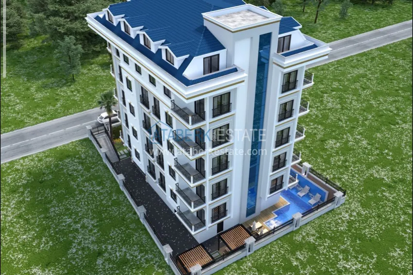 Nowy projekt osiedla mieszkaniowego w Mahmutlarze bezpośrednio od dewelopera 4 