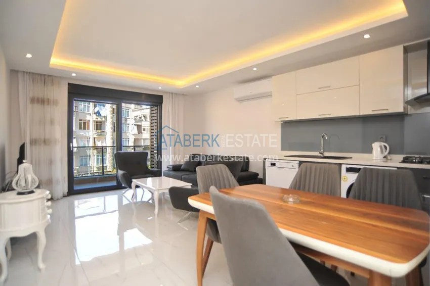 Kupuj  Apartament w centrum Alanyi z jedną sypialnią urządzony w butikowym kompleksie 5 