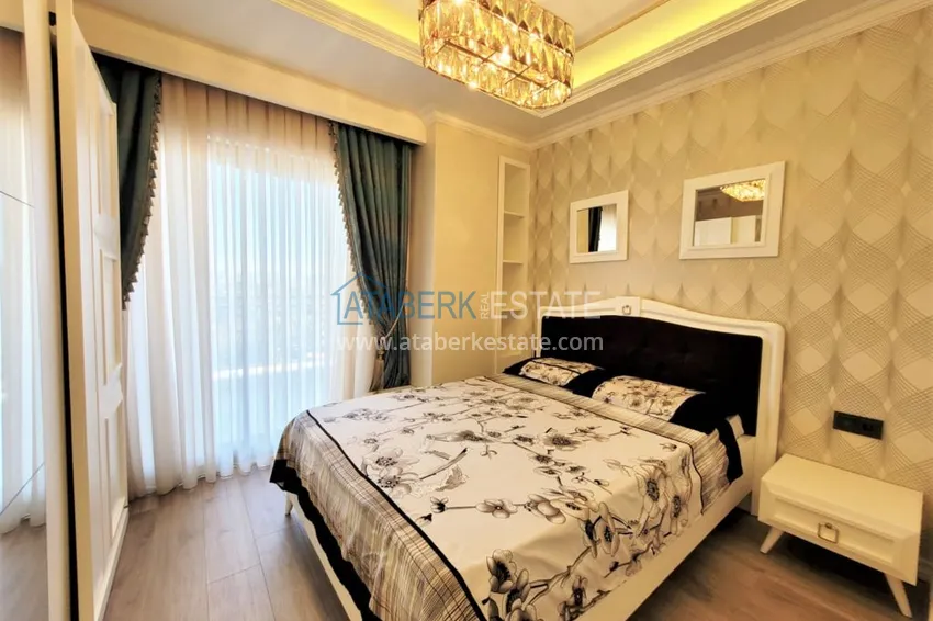 Kupuj  Umeblowany apartament w Oba z widokiem na morze i góry. Nieruchomość na zezwolenie na pobyt 11 