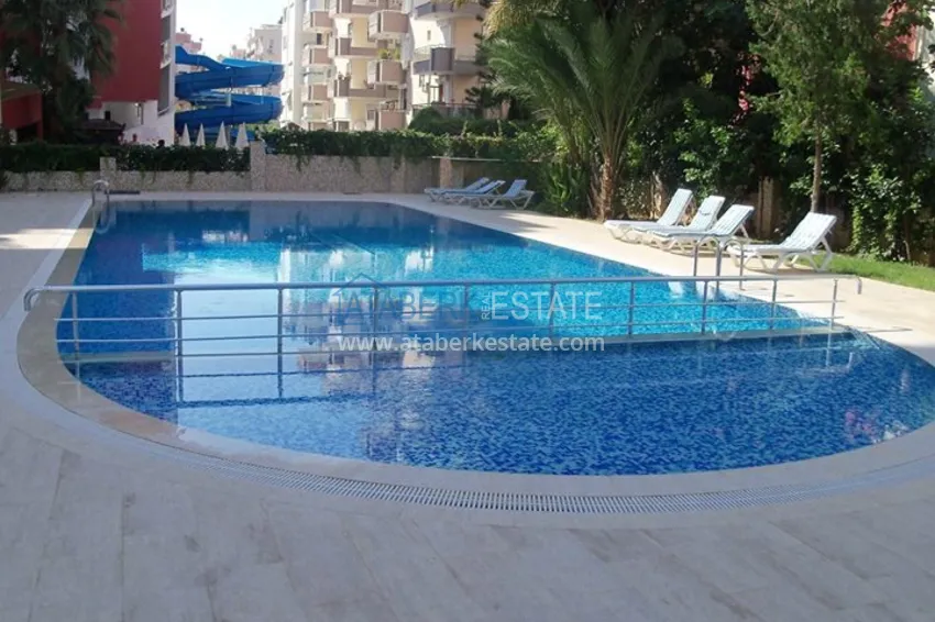 Apartament w Mahmutlarze z widokiem na morze w przytulnym kompleksie 4 