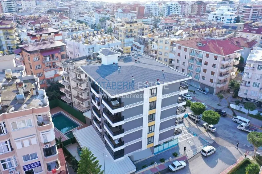 Apartament w centrum Alanyi z jedną sypialnią urządzony w butikowym kompleksie 5 