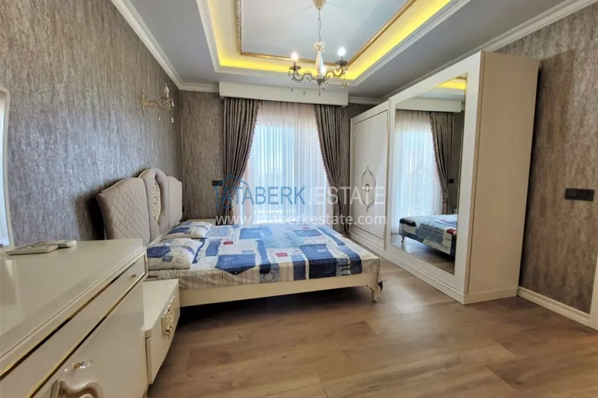 Kupuj  Umeblowany apartament w Oba z widokiem na morze i góry. Nieruchomość na zezwolenie na pobyt 14 