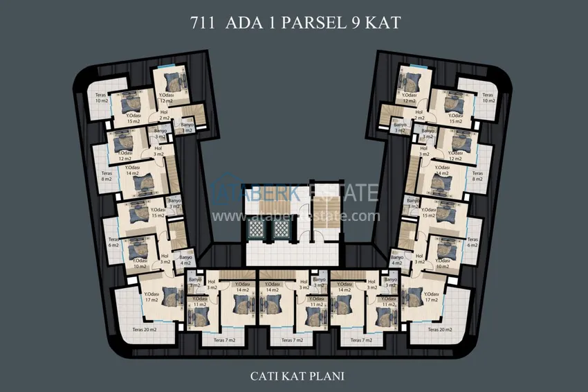 Kupuj taniej Apartamenty na raty do 2 lat w Alanyi, dzielnica Demirtas — nowy kompleks mieszkaniowy  9 