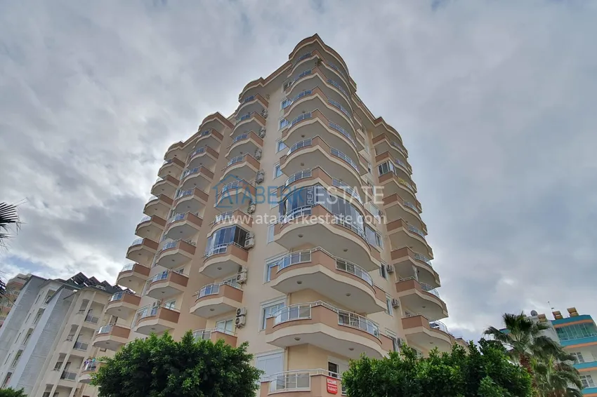 Apartament w Mahmutlarze z widokiem na morze w przytulnym kompleksie 6 