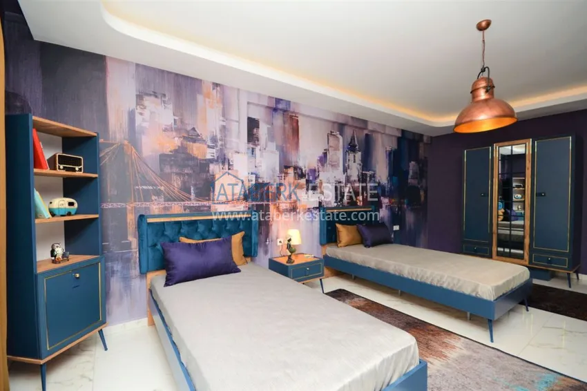Kupuj Penthouse w Mahmutlarze od właściciela z meblami i widokiem na góry 8
