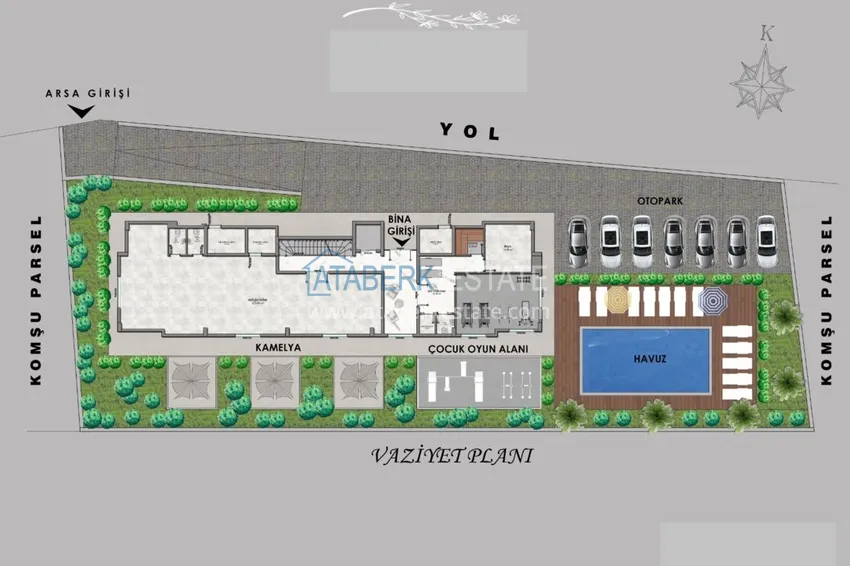 Kupuj taniej 🔥Nasz projekt. Nowe mieszkania w okolicy Payallar w konkurencyjnych cenach 1 