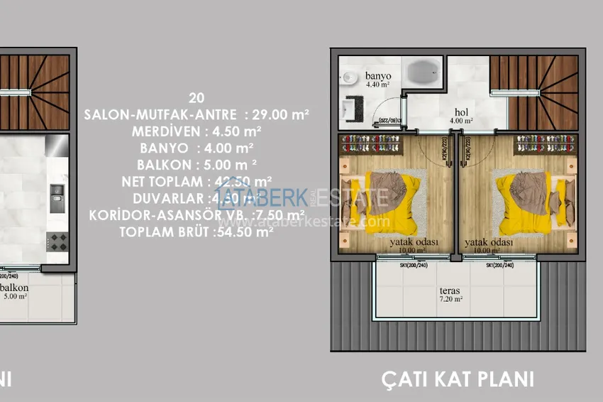 Kupuj taniej 🔥Nasz projekt. Nowe mieszkania w okolicy Payallar w konkurencyjnych cenach 11 