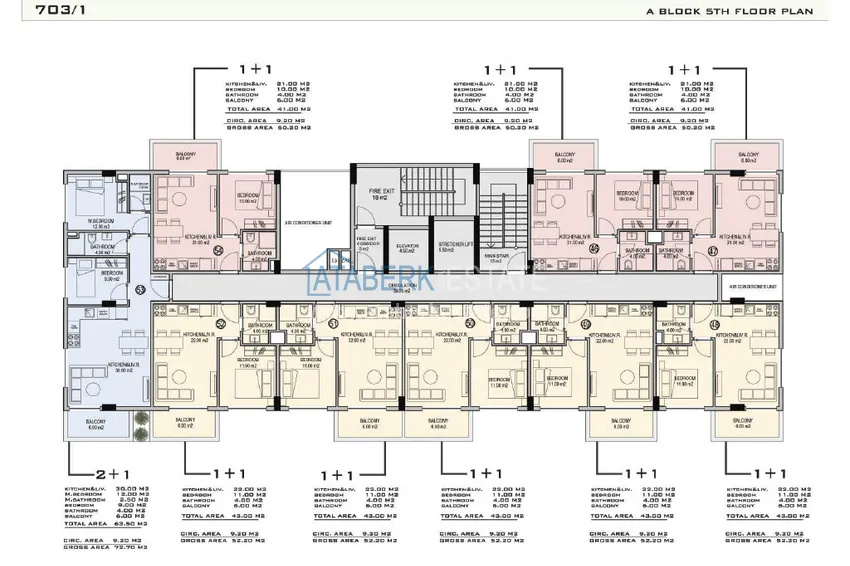 Kupuj taniej Nowoczesny kompleks mieszkaniowy w Demirtas, Alanya — apartamenty od dewelopera z 2-letnimi ratami 5 