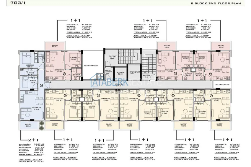 Kupuj taniej Nowoczesny kompleks mieszkaniowy w Demirtas, Alanya — apartamenty od dewelopera z 2-letnimi ratami 12 