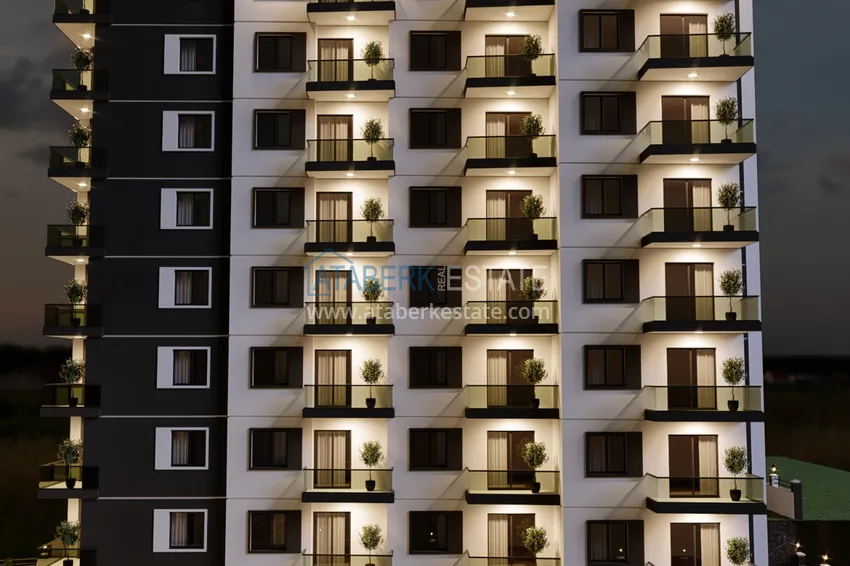 Nowy kompleks mieszkaniowy w segmencie komfortu w Avsallar, Alanya  17 