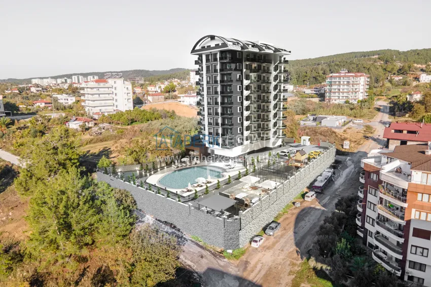 Nowy kompleks mieszkaniowy w segmencie komfortu w Avsallar, Alanya  1 