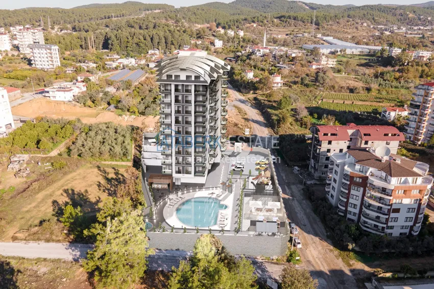 Nowy kompleks mieszkaniowy w segmencie komfortu w Avsallar, Alanya  3 