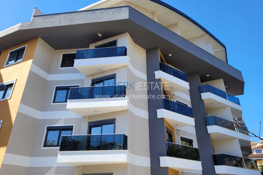 Apartament w centrum Alanyi - strefa plaży Keykubat w nowym nowoczesnym kompleksie 5 