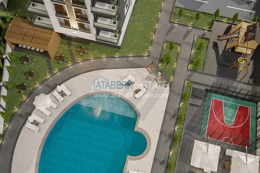 Nowy kompleks mieszkaniowy w segmencie komfortu w Avsallar, Alanya  5 