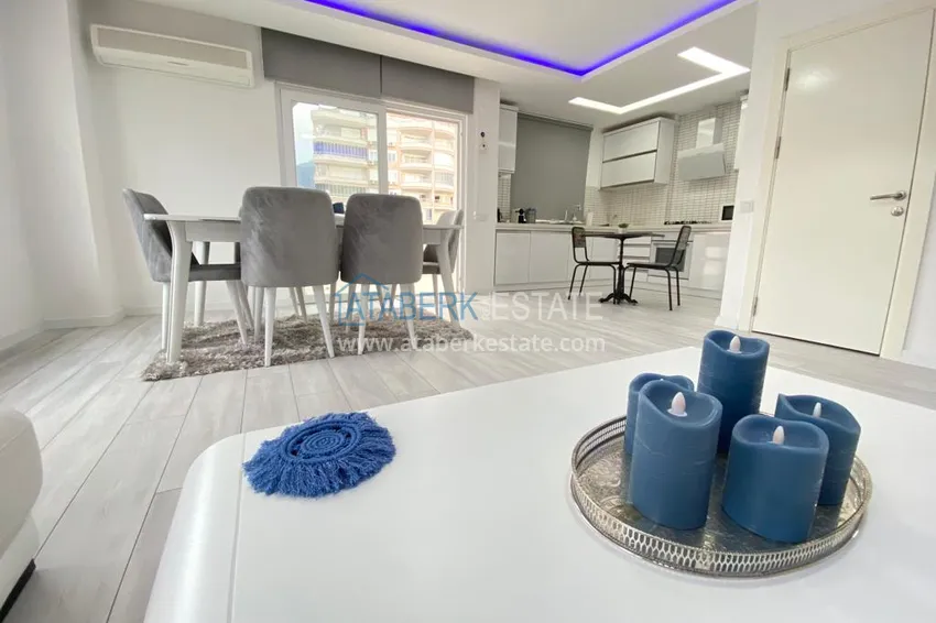 Kupuj Dwupoziomowy penthouse w Mahmutlarze z meblami w zadbanym kompleksie 5