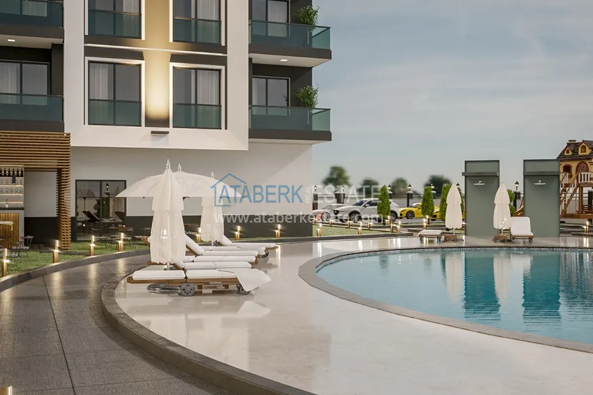 Nowy kompleks mieszkaniowy w segmencie komfortu w Avsallar, Alanya  7 