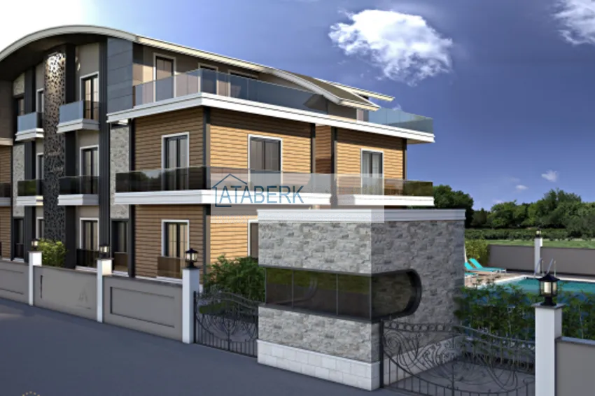 Apartamenty w Belek - Antalya w nowym kompleksie z basenem 2 