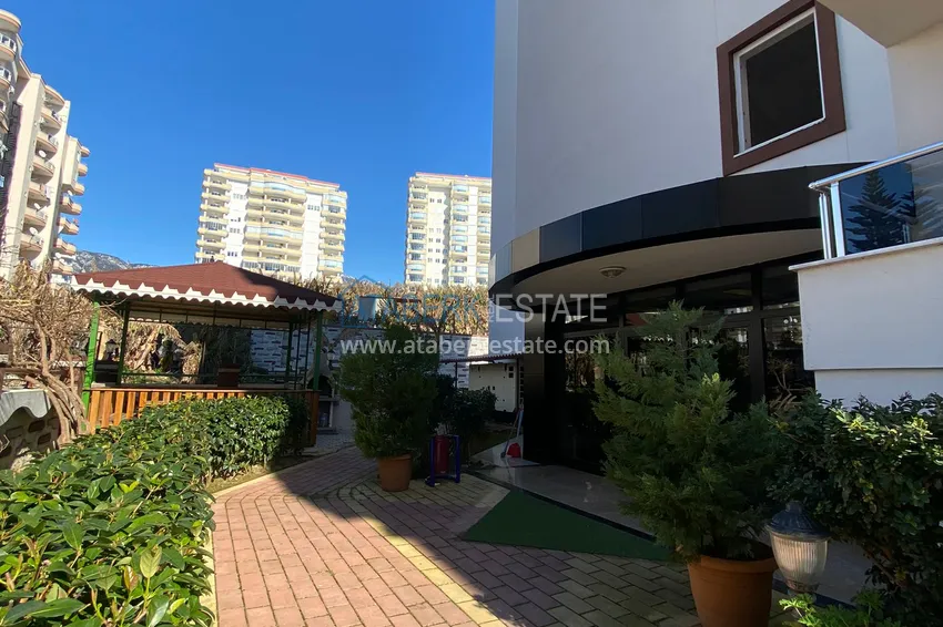 Apartament w Mahmutlarze z widokiem na góry i morze w zadbanym kompleksie 10 