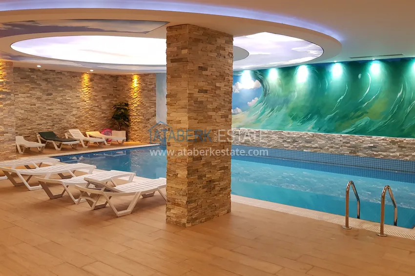 Apartament w Alanyi - plaża Kleopatry, jedna sypialnia umeblowana 9 