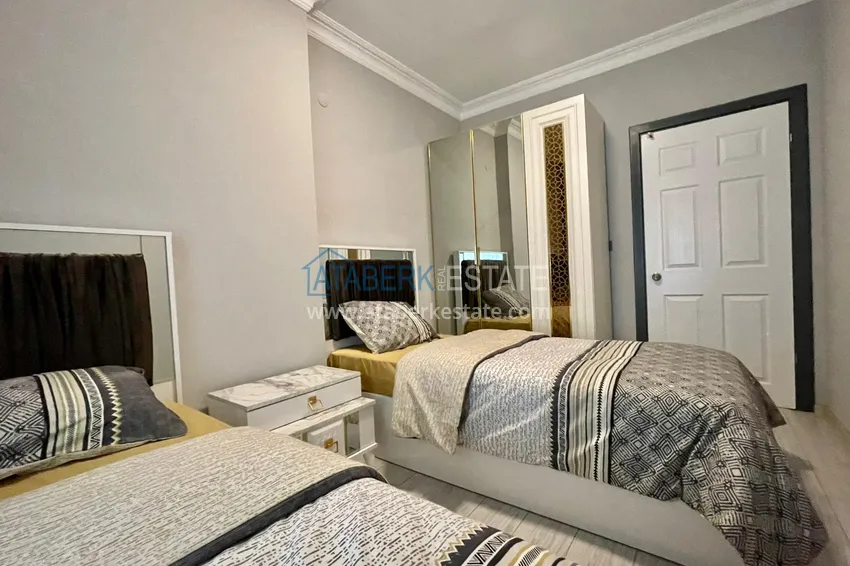 Kupuj Apartament w centrum Alanyi - plaża Kleopatry z nowymi meblami i widokiem na morze 11