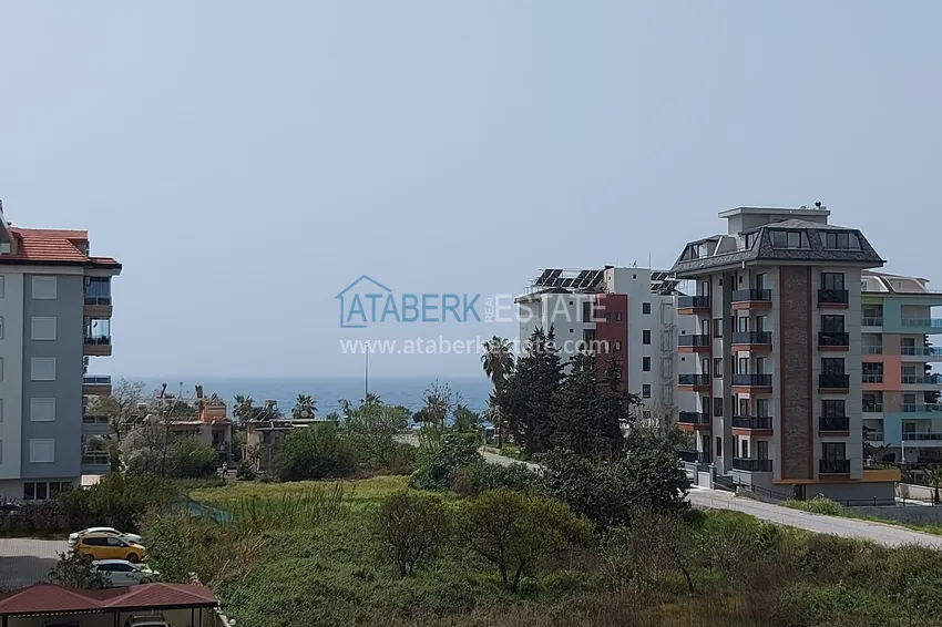 Kupuj  Umeblowane apartamenty w Kestel z widokiem na morze w kompleksie mieszkalnym 13 
