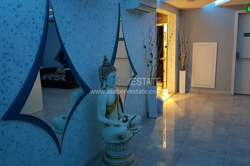Apartament w Alanyi - plaża Kleopatry, jedna sypialnia umeblowana 14 